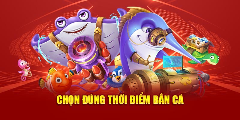 Chọn đúng thời điểm bắn cá